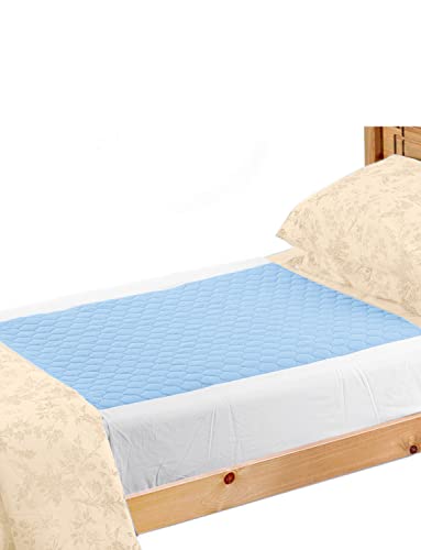 Kylie Premium Bed Pads for Single Bed Blue 3 Litre (Eligible for VAT Relief in The UK)