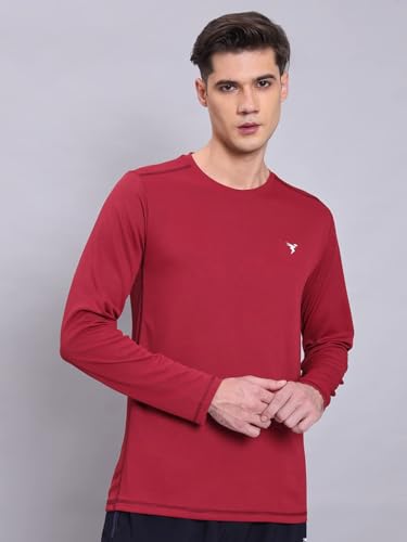 Image of TECHNOSPORT Men's Slim Fit T-Shirt - (MTOR17) Pack of 1