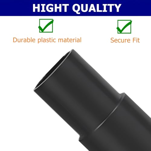 Image of 2 Packs Vacuum Hose Adapter, 1-3 /8 inch to 1-1 /4 inch (35mm to 32mm), Compatible with 35mm OD Tubes & 32mm ID Vacuum Attachment