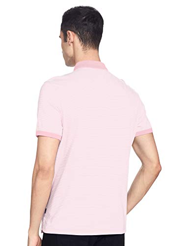 Image of Calvin Klein Men's Liquid Touch Polo Stripe with UV Protection