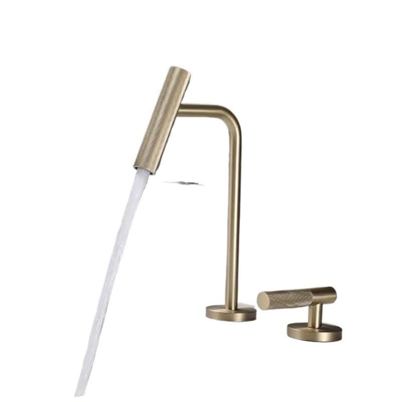 Robinet de lavabo rotatif 360 mitigeur d'évier eau chaude et froide