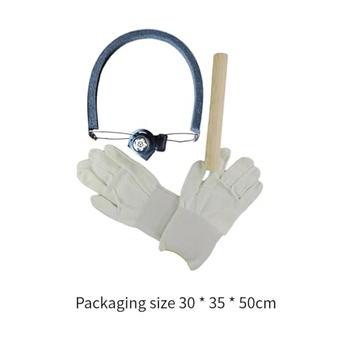 Coupe-bordures en caoutchouc de bricolage avec gants et accessoires ergonomiques