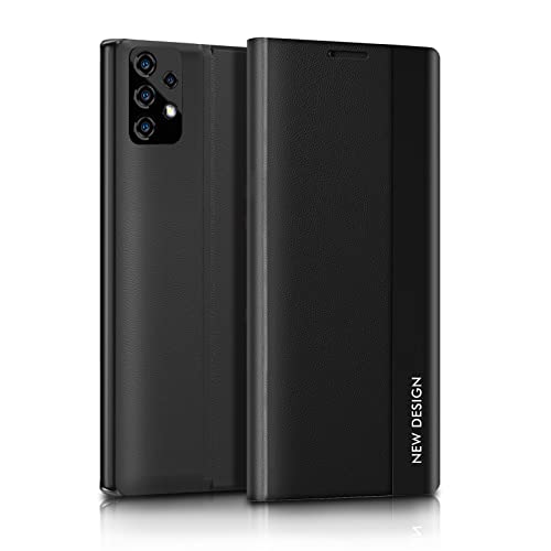 2021 Update Handyhülle für Samsung Galaxy A52 5G Hülle, PU Leder Kickstand Flip Handytasche, mit [Standfunktion] Galaxy A52S Hülle, 360° Stoßfest Schutzhülle für Samsung A52/A52S 5G Case Cover Cover