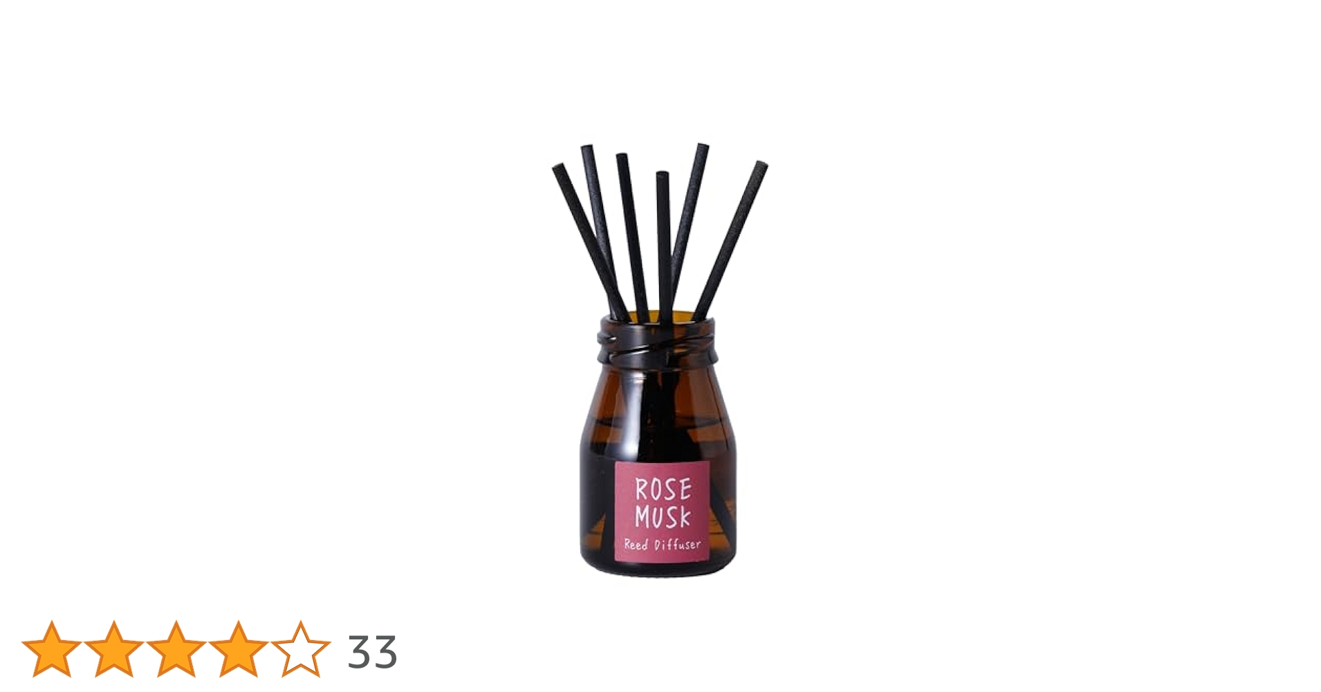 4点　ジョンズブレンド　リードディフューザー　ルームフレグランス　ローズムスク Amazon | John's Blend(ジョンズブレンド) ルームフレグランス