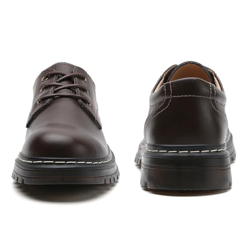 Women's Oxfords Lace Up Business Formal Dress Shoes Platform Oxford Shoes Slip Resistant Service Boots for Women Ladies Grils - Image 5