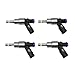 Kirogi 06F906036A Fuel Injectors 4pcs Compatible with A3 A4 S3 2.0L I4 TT 2.0L I4 Quattro 2.0L I4 Turbo, for Jett-a Passa Golf GTI 2.0L I4 Direct Fuel Injector Replacement OE Number 0261500020
