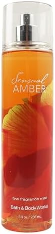 Bath & Body Works Sensual Amber Fine Fragrance Mist, 8.0 Ounce