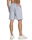 LUYANA Herren Shorts Casual Drawstring Corduroy Shorts Sommer Freizeit Kurze Hosen mit Taschen Hellgrau 3XL
