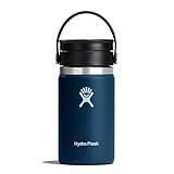 Hydro Flask Wide Mouth with Flex Sip Lid - Insulated Water Bottle Travel Cup Coffee Mug Tumbler 12 Oz