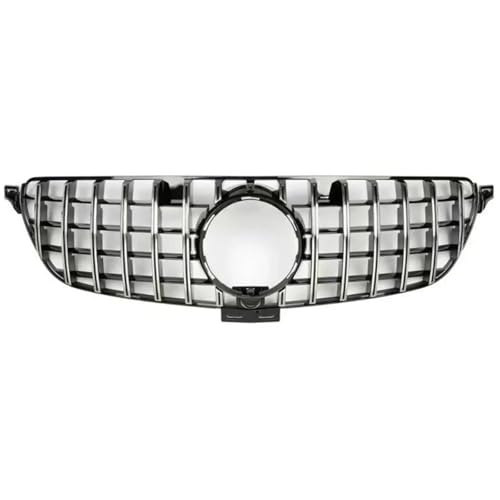 Grille de pare-chocs GT pour Mercedes GLE W166 finition argent prestige