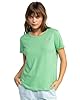 Roxy Short-Sleeved T-Shirt SATURDAZE SS TEE Young Womens Green XS #2