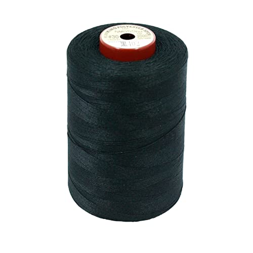 Fil à coudre noir Fujix N°30 pour restaurer vos jeans et canapés