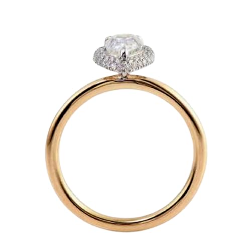 Bague femme moissanite argent 925 cadeau anniversaire de mariage idéal