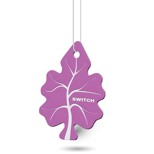 Image of SWITCH Lavender Car Air Freshener Hanging with Screen Cleaning Cloth, Luxury Car Perfume, Long Lasting Car Fragrance, Air Freshener for Car Interior, Pack of 1