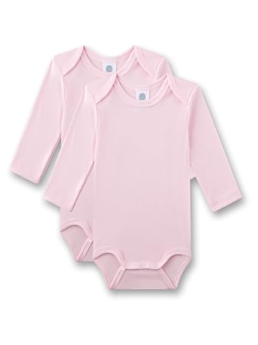 Sanetta Baby-Body langarm (Doppelpack) rosa | Hochwertiger und...