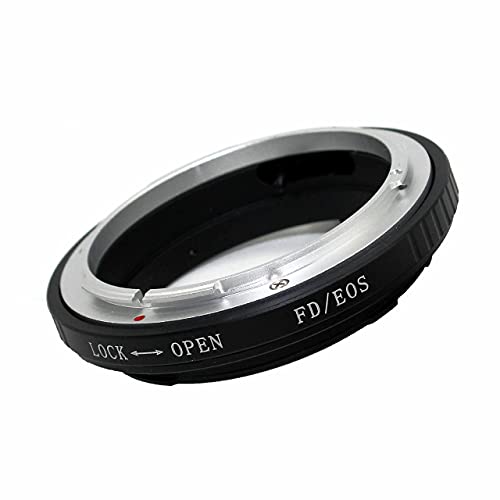 FD-EOS用FD-CANONFDレンズアダプターリング(光学ガラスフォーカス付き)インフィニティマウントからキヤノンEOSEFカメラ用500d600d 5d2 6d 70d