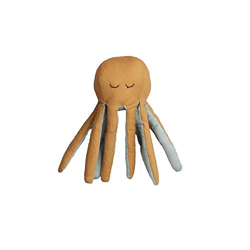 Preisvergleich Produktbild Fabelab Rassel Octopus aus Bio-Baumwolle