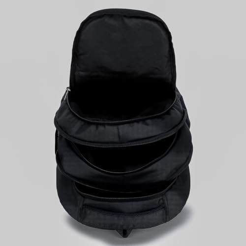Buy NORTH ZONE Laptop Backpack for Men & Women | 30L Water Resistant Casual College School Office Travel Bag | Fits Up to 15.6 Inch Laptop | 3 Spacious Compartments | Black at Amazon.in - Image 8