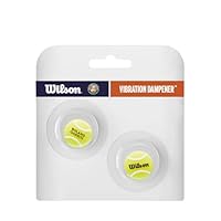 Wilson Unisex – Erwachsene RG Tennis Ball DAMPENER Yellow/Black/Wh Tennisgriffe und andere, Gelb/Schwarz/Weiß, Keine Größe