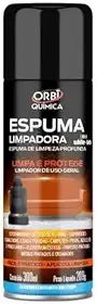 ESPUMA LIMPADORA Á SECO QUE FAZ MÁGICA EM ESTOFADOS, SOFÁS, TECIDOS, COURO, VINIL E CARPETES, LIMPA CALÇADOS Á SECO. ESMALTADOS, AZULEJOS, LOUÇAS SANITÁRIAS, PORCELANAS, PAREDES PINTADAS