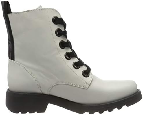 Fly London Women's Combat Boot, Offwhite, 5 | Image 5