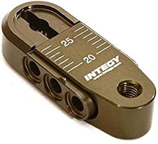 Integy RC Model C28402GUN Alloy Adjustable Length Steering Servo Horn 25T for Traxxas TRX-4 (r=20-25mm)