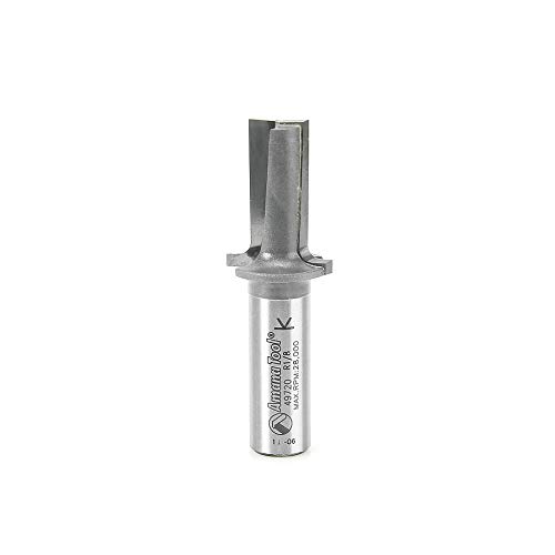 Amana Tool - 49720 Carbide Tipped Plunging Round Over (Elongated Plunge) 1/8 Radius x 7/8