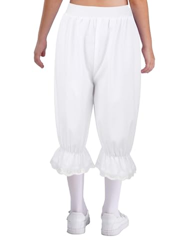 Disfraz Pantaloons Victoriano para Niñas Blanco Talla 4T miniatura 2