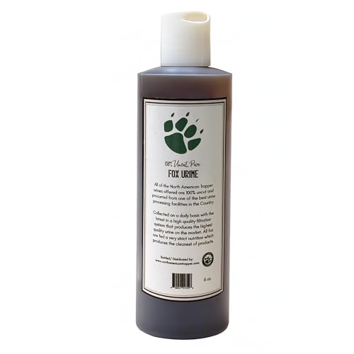100% Pure Fox Urine ~ All-Natural Predator Scent Territorial Marker 8oz.