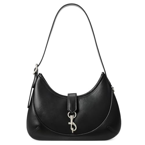 Image of CLUCI Shoulder Bag for Women, Soft Vegan Leather Small Purses with Adjustable Strap, Stylish Hobo Handbags