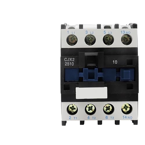 Contacteur CJX2-2510 110V anti-échauffement avec contact 1NO argent pour armoire