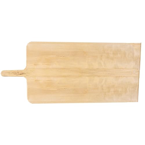 Image of American METALCRAFT, Inc. 1842 Long Blade Pizza Peel, Wood, 6-1 /2' Handle L, 18' Blade W, 36' Blade L, 42' L Overall