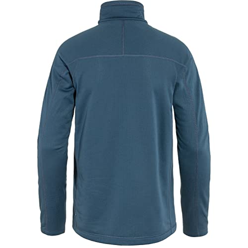 Image of Fjallraven Abisko Lite Men's Half Zip Fleece - Breathable, Comfortable, Lightweight Fleece Warmth - Hiking, Trekking