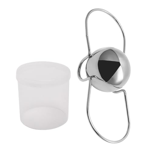 Bola de enfriamiento de espresso de acero inoxidable reutilizable con soporte 2