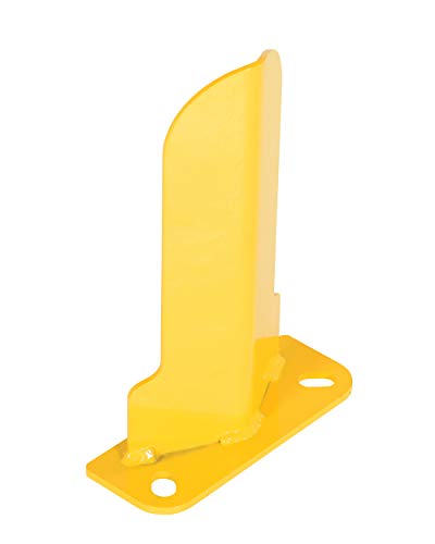 Vestil NPG4-12 Steel Low Profile Rack Guard, 2 Mounting Holes, 11-7/8