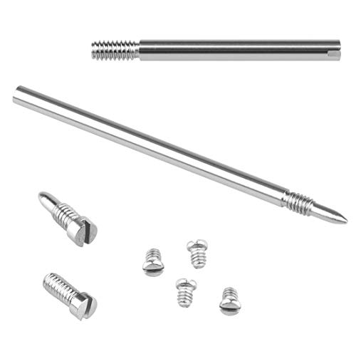 TOOGOO 34Pcs/Set Clarinet Repair Parts Screws + Clarinet Shaft Rod Kit DIY Tool Woodwind Instrument Accessories - Thumbnail 7