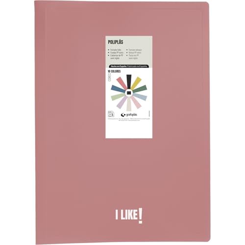 Classeur 50 pochettes Grafoplas folio pour protéger vos cours