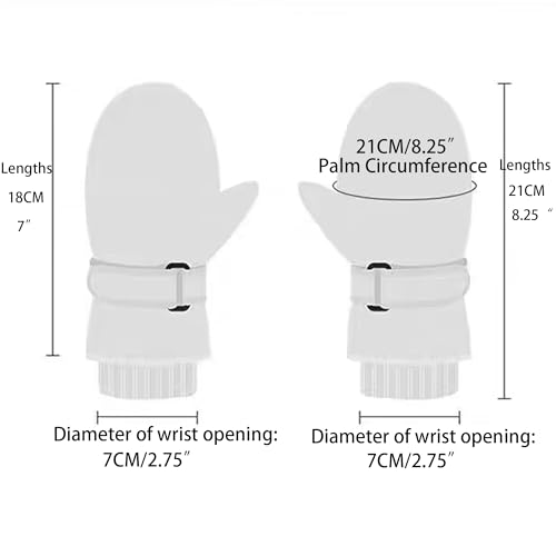 UTOWO Kids Mittens Toddler Water-Repellent Mittens Finger Gloves Winter Warm Snowboarding Gloves for Baby Boys Girls4