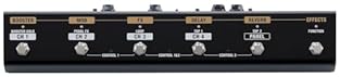With enhanced functionality, the GA-FC EX is an essential addition to your BOSS MkII amplifiers. Rugged metal chassis and six heavy-duty footswitches. Control channel selection, effect on/off, and more. Two-color LEDs for easy view of control status....