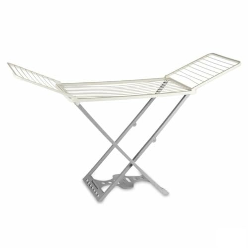 Kipit Tendedero Plegable Pompeya Antracita 190 x 56 x 115 cm Resina (4 Unidades)