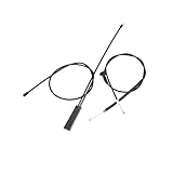 RATCHROLL Hood Latch Release Cable Fit for Mini Cooper 2007-2015 No.51232751378/51237148865 - Pack of 2 Replacement Car Parts