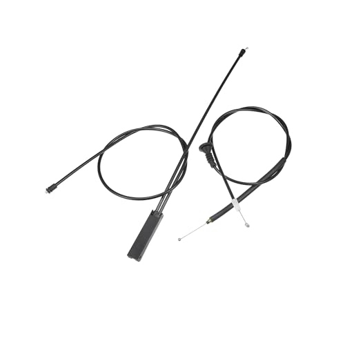 RATCHROLL Hood Latch Release Cable Fit for Mini Cooper 2007-2015 No.51232751378/51237148865 - Pack of 2 Replacement Car Parts
