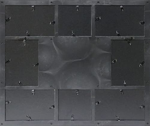 Family Photo Frame, Family Picture Frames Collage Wall Decorative, 9 Opening 4X6 Picture Frames Family, Wall Hanging For 6X4 Photos 8 Pack Black, Required Assembly #TOP3