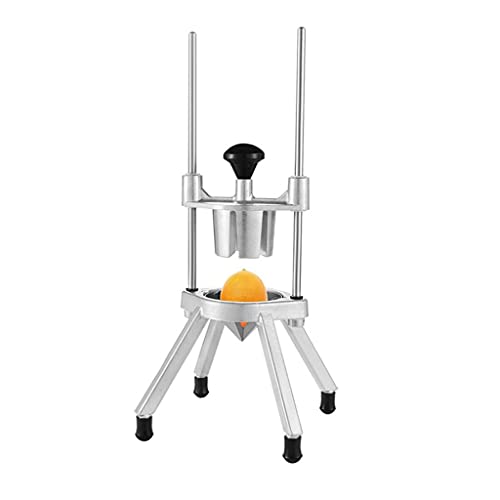 Dicer Commerciale,Macchina per Tagliare Frutta Verdura CommercialeDivisore Frutta Commerciale,Frutta Manuale Arancia Limone Fico Limone 8 Petalo 6 Petalo Tagliatrice Verticale Tagliaverdure