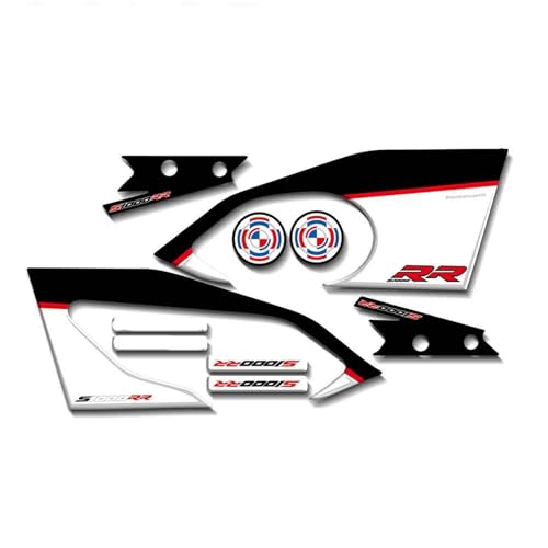 Autocollants pour tête queue moto BMW S1000RR carénage avant arrière gel 3D