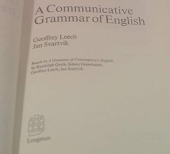 Paperback A Communicative Grammar of English Book