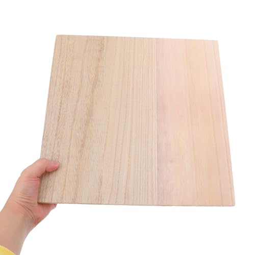 Tablones de madera maciza de 30x30 cm POPETPOP sin terminar pulidos a doble cara 5