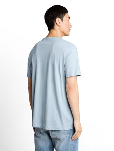 Tom Tailor Herren 1050139 T-Shirt, 35249-Light Blue Grey, XXL – Ansicht 2