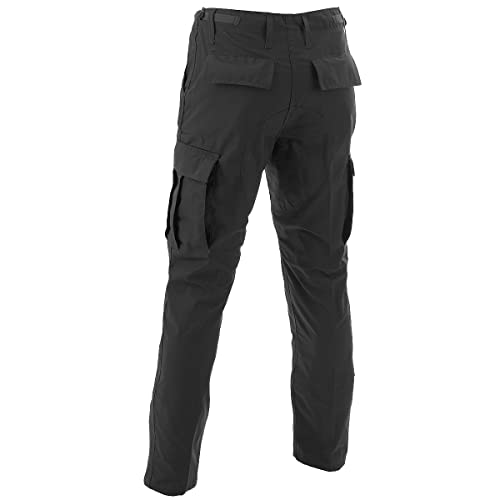 MFH BDU Kampfhose Ripstop Schwarz Größe M