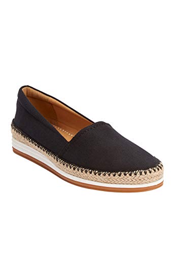 Comfortview Women's The Spencer Slip On Flat (Wide Widths Available)
